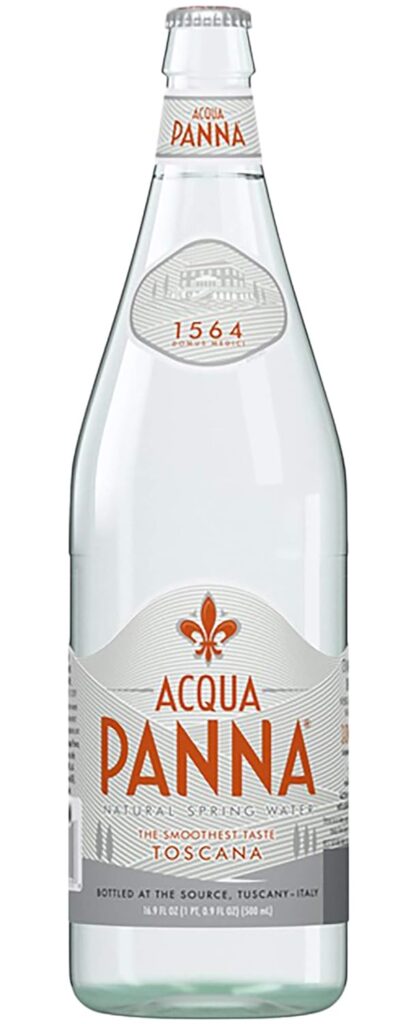 Acqua Panna Bottled Water Display Sample