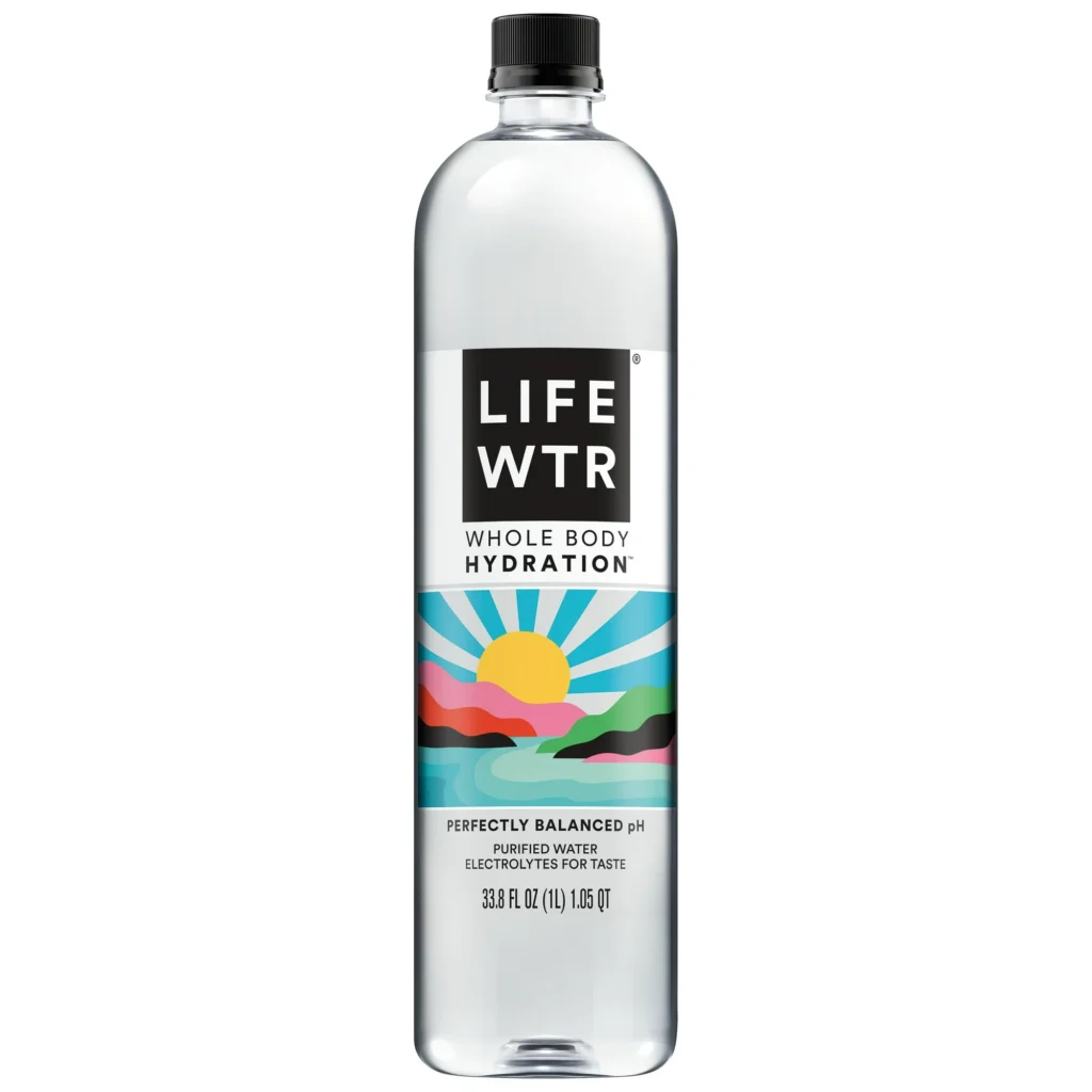LIFEWTR Bottled Water Display Sample