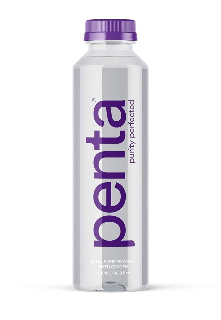 Penta Bottled Water Display Sample