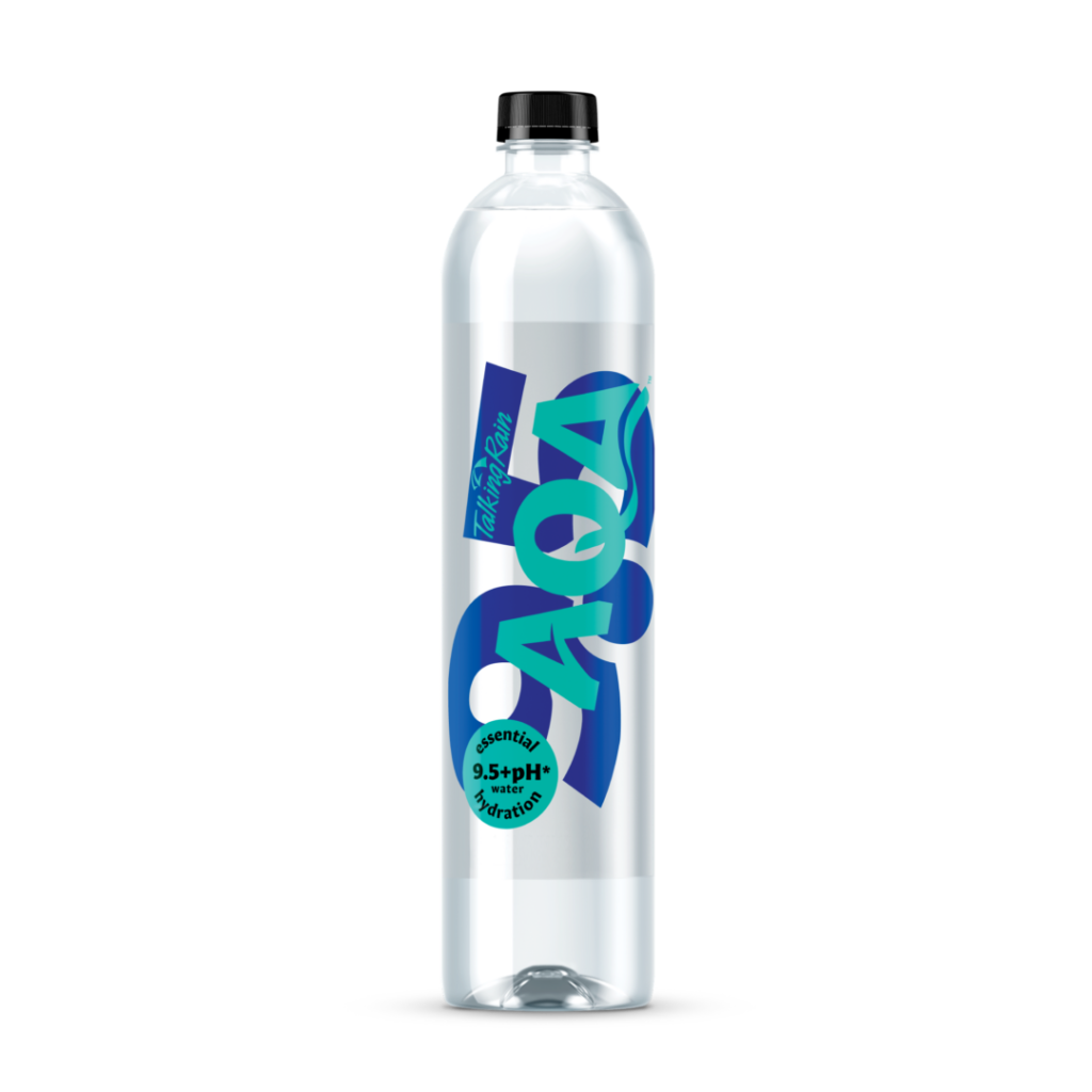 Talking Rain AQA Bottled Water Display Sample