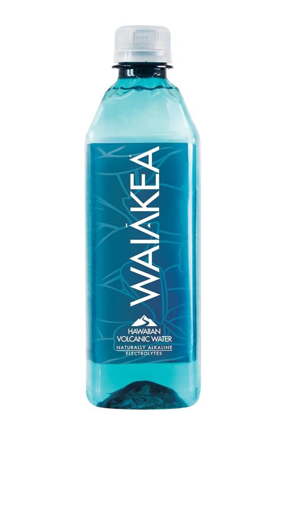 Waiakea Bottled Water Display Sample