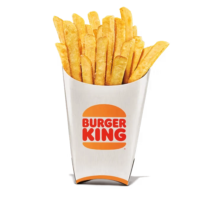 Burger King 的标准薯条，炸至金黄香脆，口感扎实，咸度适中，是快餐店的经典之选。