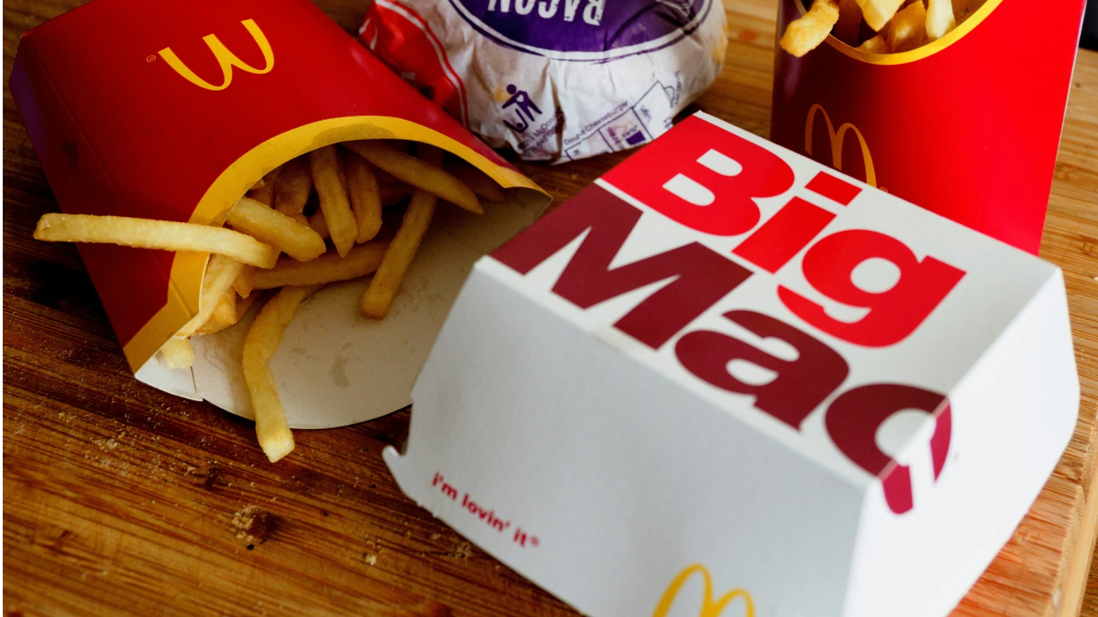 McDonald’s Big Mac套餐,展示经典产品长期塑造品牌认知