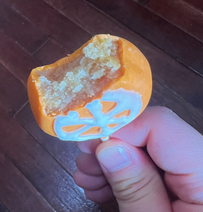 Orange Cream Cake Pop