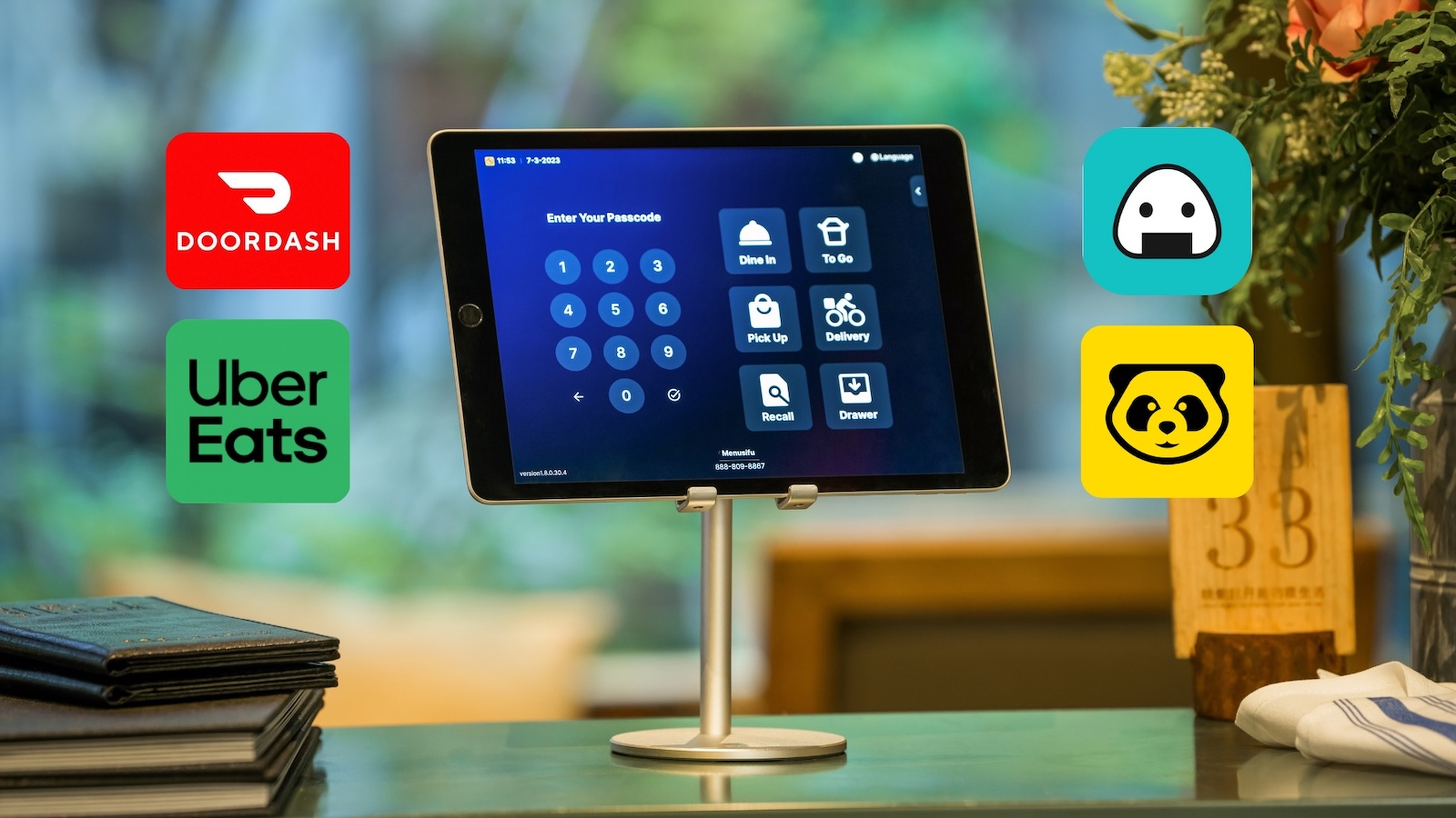 MenuSifu餐馆电脑外卖整合